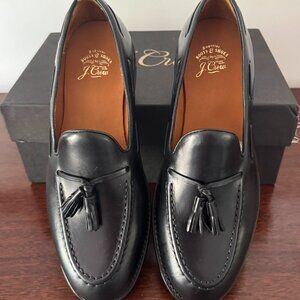 J Crew Mens Ludlow tassel loafers in English leather Sizze 9